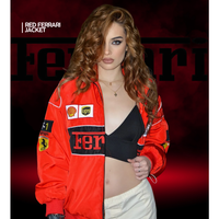 Red Ferrari Scuderia Jacket | Ultra-Limited | DotGirls® F1 Edition