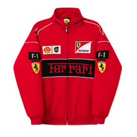 Red Ferrari Scuderia Jacket | Ultra-Limited | DotGirls® F1 Edition