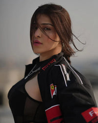 Black Ferrari Jacket | Ultra-Limited | DotGirls® F1 Edition