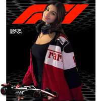 Tri-Color Ferrari Jacket | Ultra-Limited | DotGirls® F1 Edition