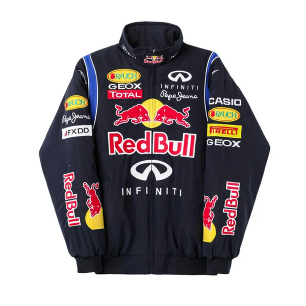 Red Bull Racing Jacket – NAVY BLUE | Ultra-Limited |DotGirls® F1 Edition