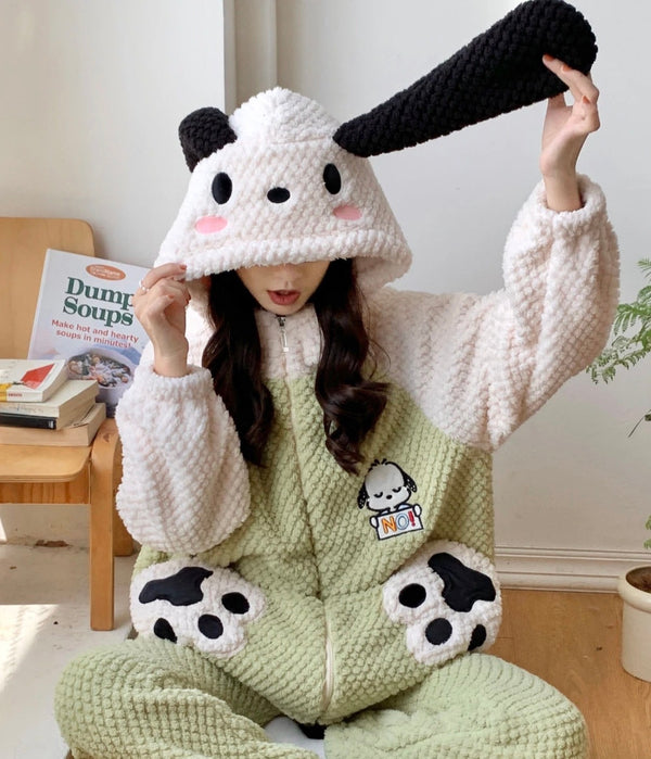 Embroidered Lounge Set