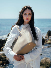 Pelle Calfskin Misty Beige