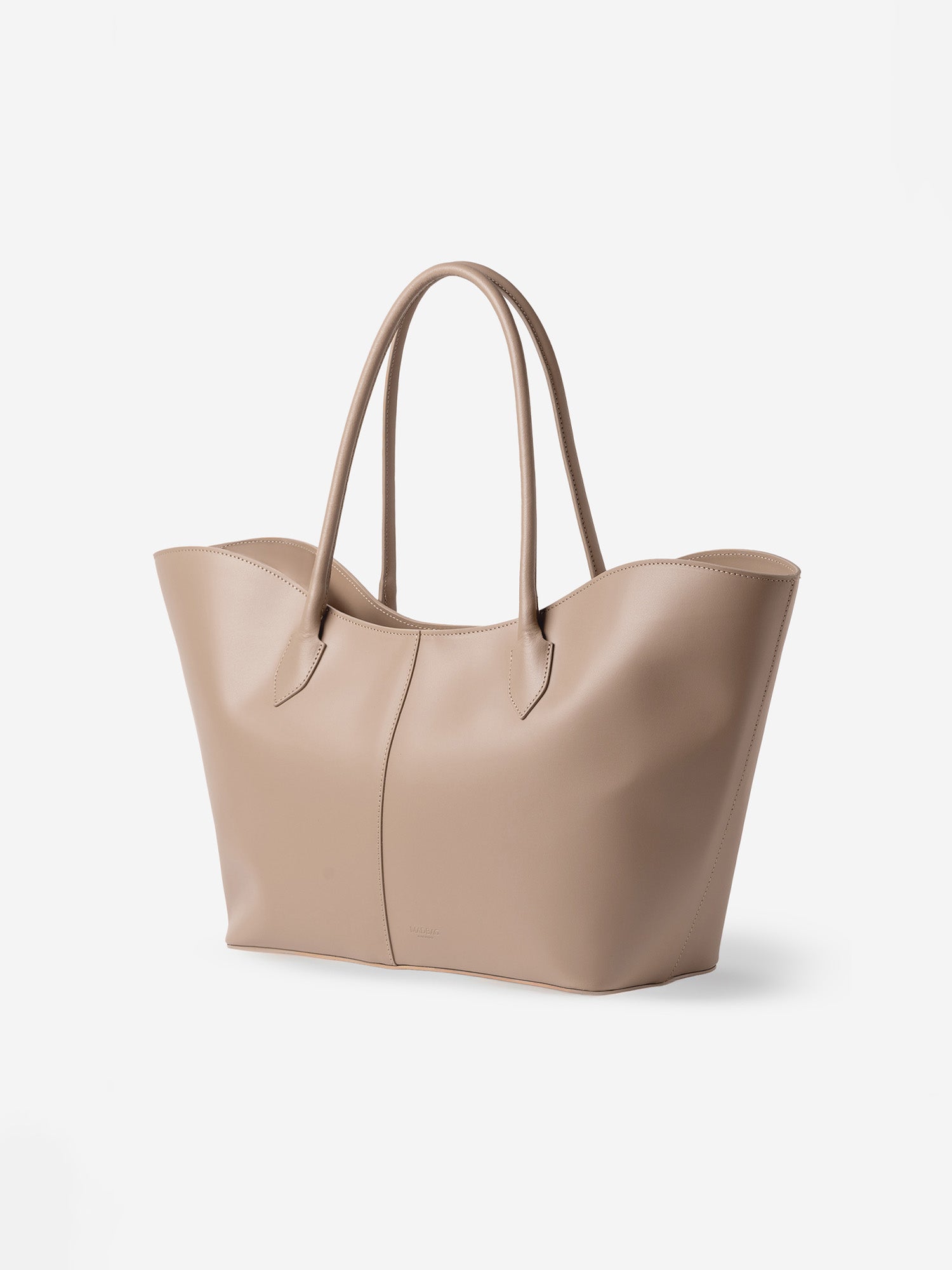 Pelle Calfskin Misty Beige