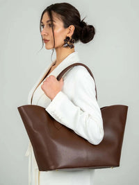 Pelle Saffiano Cognac