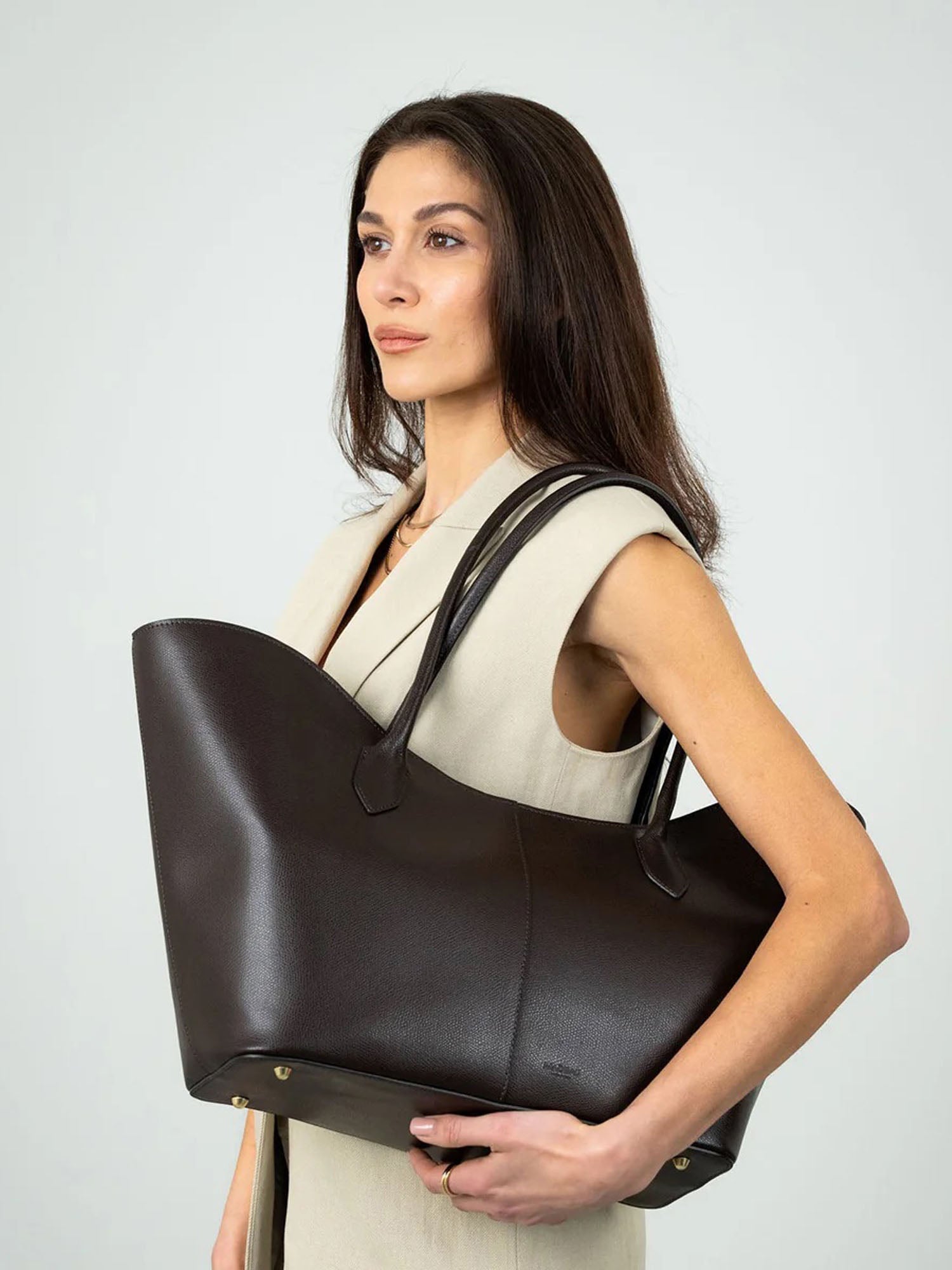 Pelle Saffiano Chocolate