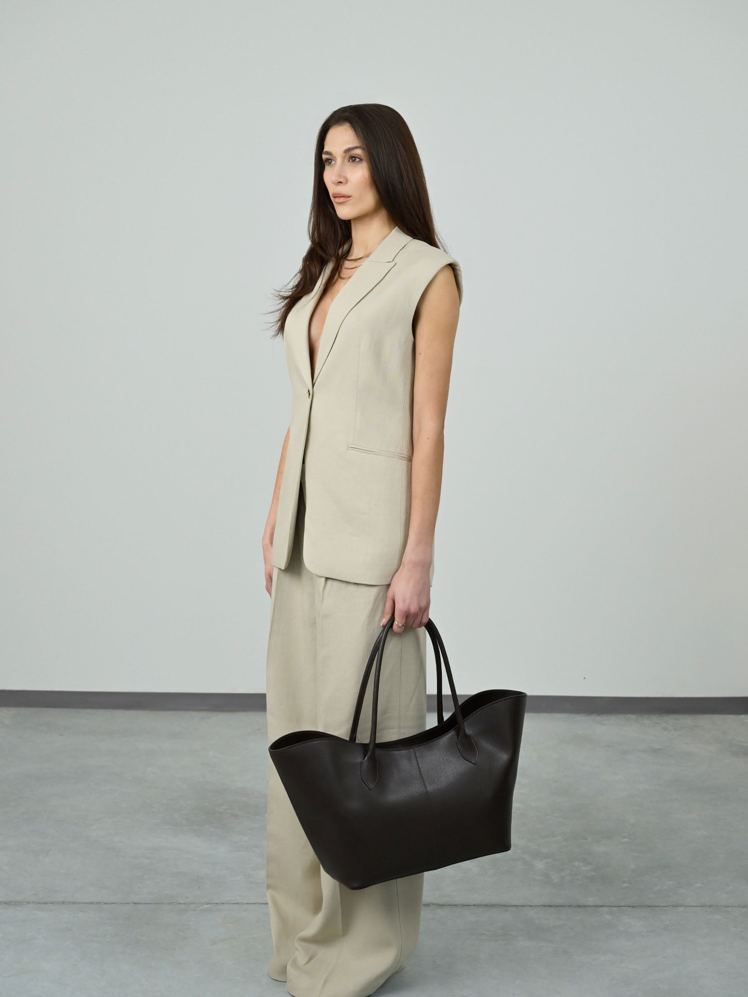 Pelle Saffiano Chocolate