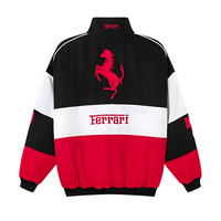 Tri-Color Ferrari Jacket | Ultra-Limited | DotGirls® F1 Edition