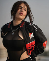 Black Ferrari Jacket | Ultra-Limited | DotGirls® F1 Edition