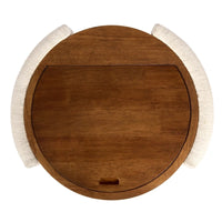 Ivory Chair and Mirror Vanity Set in Chattanooga