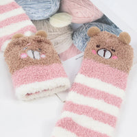 Kawaii Animal Knee-High Fluffy Socks