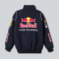 Red Bull Racing Jacket – NAVY BLUE | Ultra-Limited |DotGirls® F1 Edition